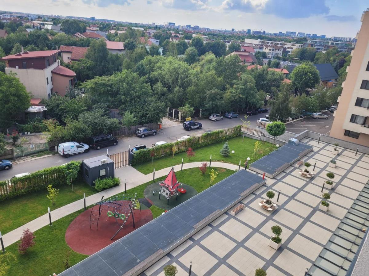 Apartment In Bucharest, Baneasa Green Area Exterior foto